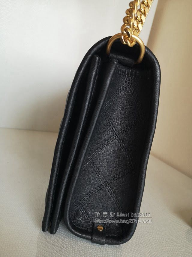 YSL爆款女士包包 聖羅蘭經典款原廠皮Becky菱形絎縫小羊皮鏈條包 YSL肩背斜挎包 629426  jjh1155